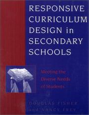 Cover of: Responsive Curriculum Design in Secondary Schools: Meeting the Diverse Needs of Students
