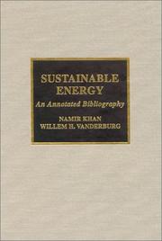 Cover of: Sustainable Energy | Khan Namir