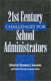 Cover of: 21st Century Challenges School Administrators