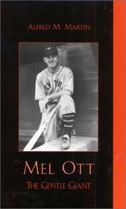 Cover of: Mel Ott: The Gentle Giant (American Sports History Series)