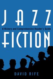Cover of: Jazz Fiction by Rife David