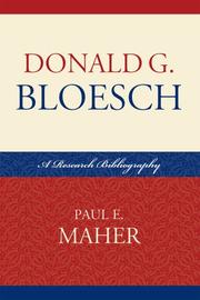 Donald G. Bloesch by Maher Paul