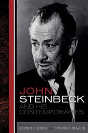 Cover of: John Steinbeck and His Contemporaries