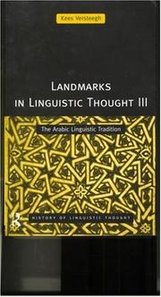 Cover of: Landmarks In Linguistic Thought III by Kees Versteegh