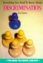 Cover of: Discrimination (Self Esteem Library)