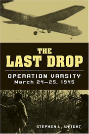 Cover of: The Last Drop by Stephen L. Wright