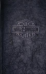 Cover of: The Genuine Harley-Davidson Black Book