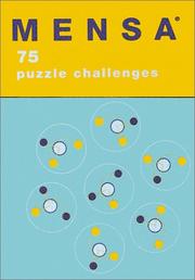 Cover of: Mensa Puzzle Challenges
