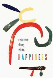 Cover of: Redstone 2006 Diary: Happiness (Engagement Calendars)