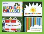 Cover of: Eric Carle: Birthday Kit