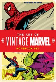 Cover of: The Art of Vintage Marvel by Marvel Comics