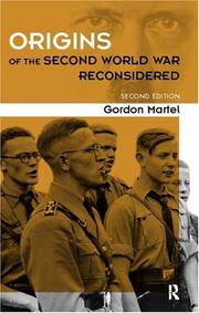 Cover of: The Origins of the Second World War Reconsidered: A.J.P. Taylor and the Historians, Second Edition