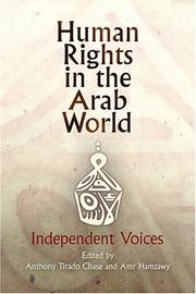 Cover of: Human Rights in the Arab World: Independent Voices (Pennsylvania Studies in Human Rights)