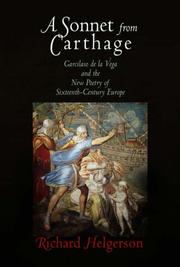 Cover of: A Sonnet from Carthage by Richard Helgerson