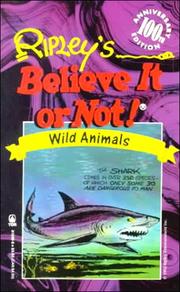 Cover of: Wild animals