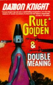 Cover of: Rule Golden / Double Meaning (Tor Double)