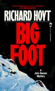 Cover of: Bigfoot (John Denson Mysteries) by Richard Hoyt