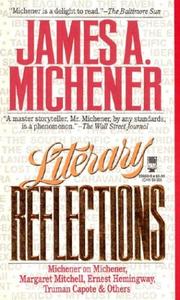 Literary Reflections by James A. Michener