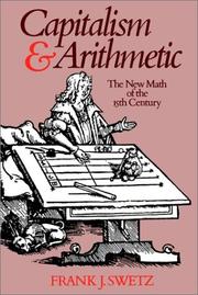 Cover of: Capitalism and Arithmetic by Frank Swetz
