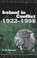 Cover of: Ireland in conflict, 1922-1998
