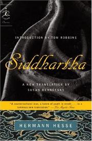 Cover of: Siddhartha (Modern Library Classics) by Hermann Hesse