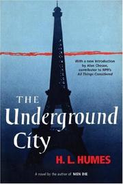 Cover of: The Underground City: A Novel