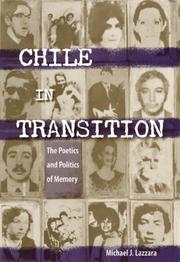 Cover of: Chile in Transition: The Poetics and Politics of Memory