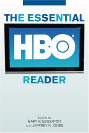 Cover of: The Essential HBO Reader (The Essential Television Reader) by 