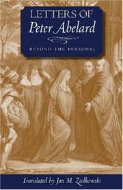 Cover of: Letters of Peter Abelard, Beyond the Personal (Medieval Texts in Translation)