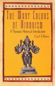 Cover of: The Many Colors of Hinduism by Carl Olson, Carl Olson