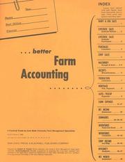 Better Farm Accounting by H. B. Howell