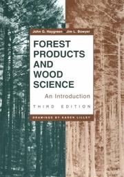 Forest products and wood science by John G. Haygreen