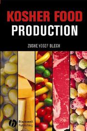 Kosher Food Production by Zushe Yosef Blech