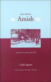 Cover of: Visits with the Amish: impressions of the plain life