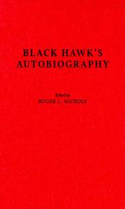 Cover of: Black Hawk's Autobiography