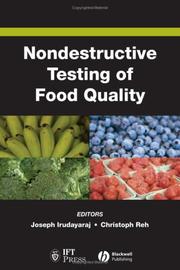 Cover of: Nondestructive Testing of Food Quality (Institute of Food Technologists Series) by 
