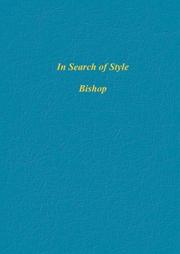 Cover of: In search of style by Lloyd Bishop