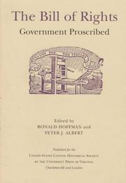 Cover of: The Bill of Rights: Government Proscribed (Perspectives on the American Revolution)