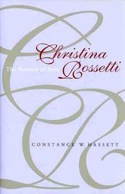 Cover of: Christina Rossetti by Constance W. Hassett, Constance W. Hassett