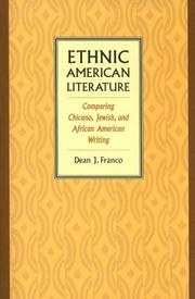 Ethnic American Literature by Dean J. Franco