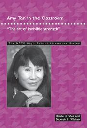 Cover of: Amy Tan in the classroom: "the art of invisible strength"