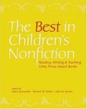 Cover of: The Best in Children's Nonfiction: Reading, Writing, and Teaching Orbis Pictus Award Books