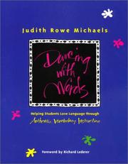 Cover of: Dancing With Words | Judy Rowe Michaels