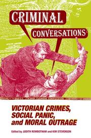 CRIMINAL CONVERSATIONS by JUDITH ROWBOTHAM