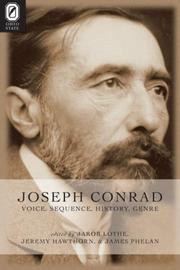 Cover of: Joseph Conrad: Voice, Sequence, History, Genre (THEORY INTERPRETATION NARRATIV)