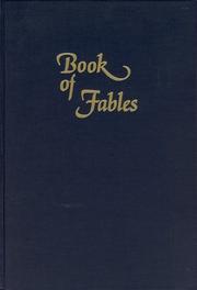 Cover of: Book of Fables: The Yiddish Fable Collection of Reb Moshe Wallich Frankfurt Am Main, 1697 (Jewish Folklore and Anthropology)