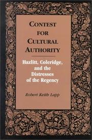 Contest for Cultural Authority by Robert Keith Lapp