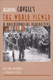 Cover of: Reading Cavell's The world viewed by William Rothman