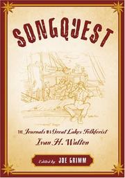 Cover of: Songquest: The Journals Of Great Lakes Folklorist Ivan H. Walton (Great Lakes Books)