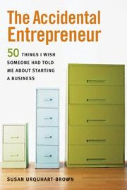 Cover of: The Accidental Entrepreneur by Susan Urquhart-Brown, Susan Urquhart-Brown